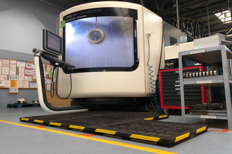 plates-formes de travail pour machines-outils
